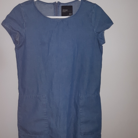 Trafaluc by zara denim makeas women mini dress siz - Picture 12 of 16